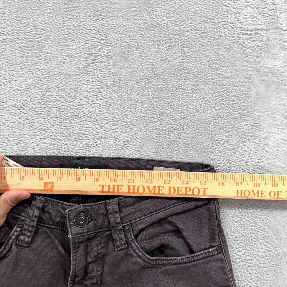 Mavi James Skinny Jeans Mens 31x32* Gray Denim Stretch‎ Flat Front Low Rise
